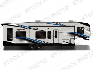 Outside - 2025 Rage'n 4025RCRPXL Toy Hauler Fifth Wheel