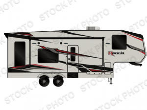 Outside - 2025 Rage'n Limited RCR280 Toy Hauler Fifth Wheel