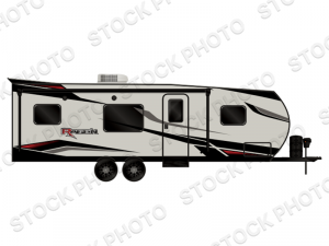 Outside - 2025 Rage'n Limited RFB210 Toy Hauler Travel Trailer