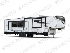 Outside - 2025 Sandpiper 3370RLS Fifth Wheel