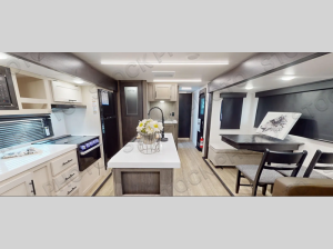 Inside - 2025 Cherokee Alpha Wolf 26RL Travel Trailer