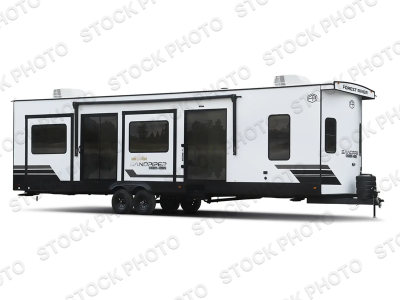 New 2025 Forest River RV Sandpiper Destination Trailers 395MMG Photo