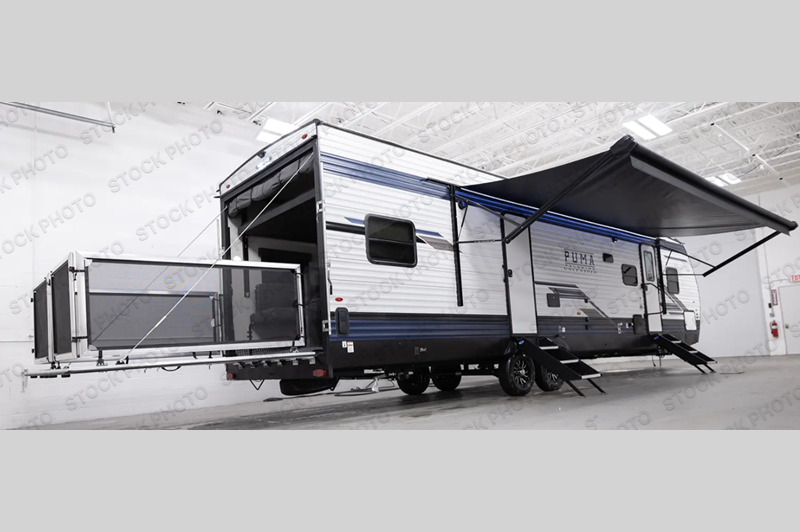 New 2025 Palomino Puma Unleashed 29TH Toy Hauler Travel Trailer at