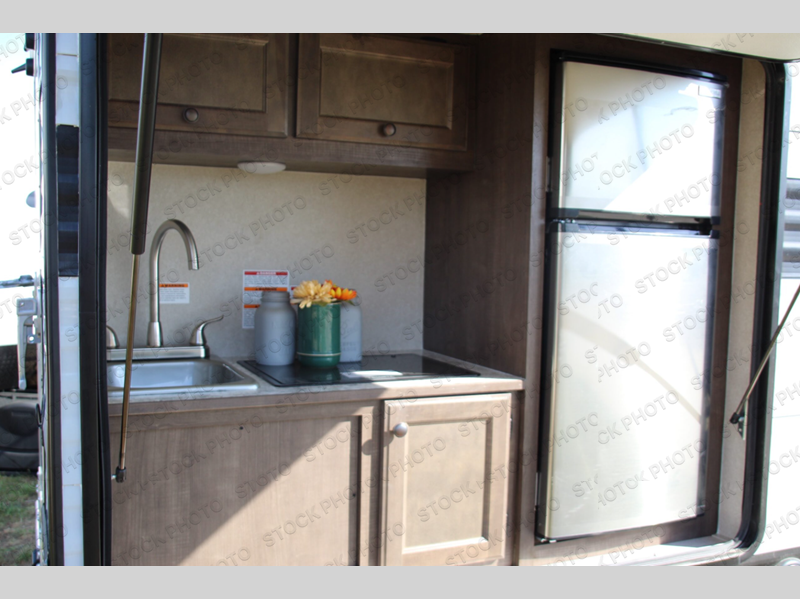 Used 2022 Sunset Park RV Sunray Classic 139T Toy Hauler Travel Trailer