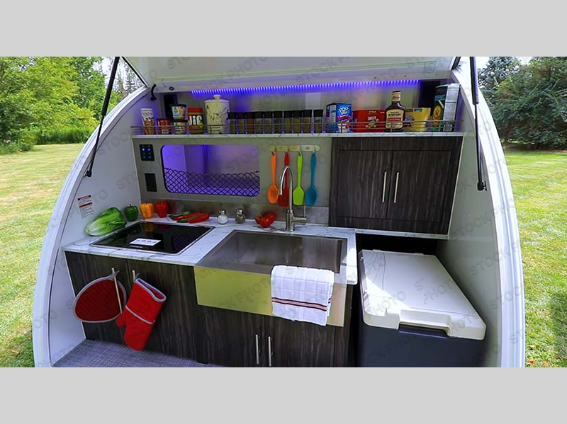 New 2025 inTech RV Luna Rover Teardrop Trailer at Little Guy