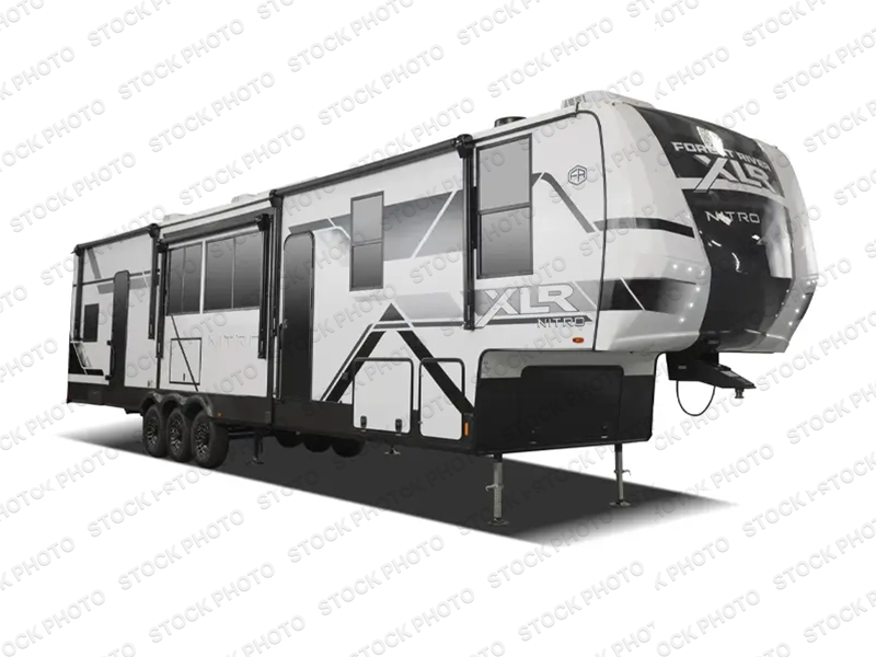 New 2026 Forest River RV XLR Nitro 40BAR13 Toy Hauler Fifth Wheel