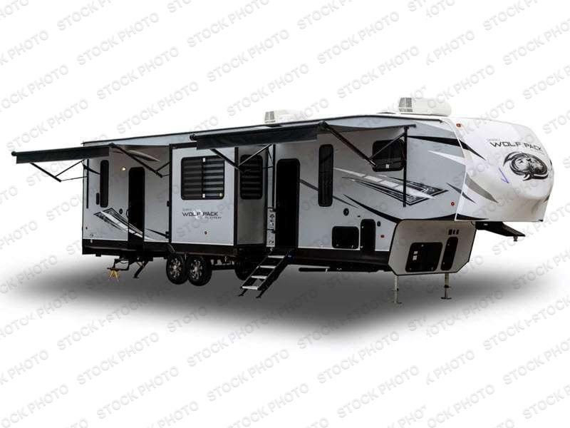 New 2024 Forest River RV Cherokee Wolf Pack 355PACK14 Toy Hauler Fifth