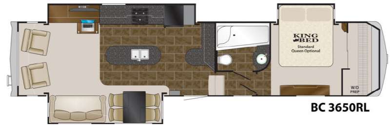 Floorplan - 2012 Heartland Big Country 3650 RL