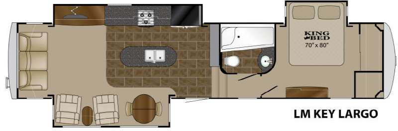 Floorplan - 2013 Heartland Landmark Key Largo