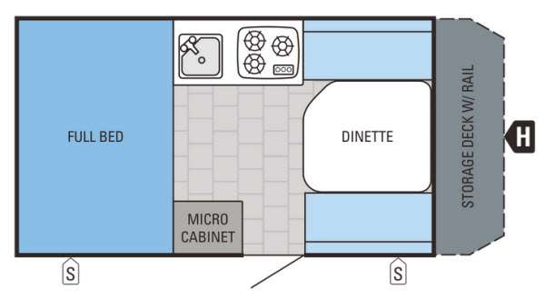 Floorplan - 2015 Jayco Jay Series Sport 12HMD