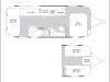 Floorplan - 2012 Airstream RV Flying Cloud 25FB