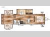 Floorplan - 2015 Forest River RV Wildwood 31KQBTS