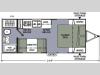 Floorplan - 2016 Coachmen RV Apex Nano 187RB