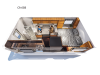 Floorplan - 2017 Bigfoot Industries Bigfoot 2500 Series Truck Camper 25C9.6SB