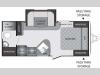 Floorplan - 2013 Keystone RV Premier Ultra Lite 19FBPR