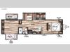 Floorplan - 2016 Forest River RV Wildwood 31KQBTS