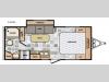 Floorplan - 2016 Winnebago Industries Towables Micro Minnie 2106FBS