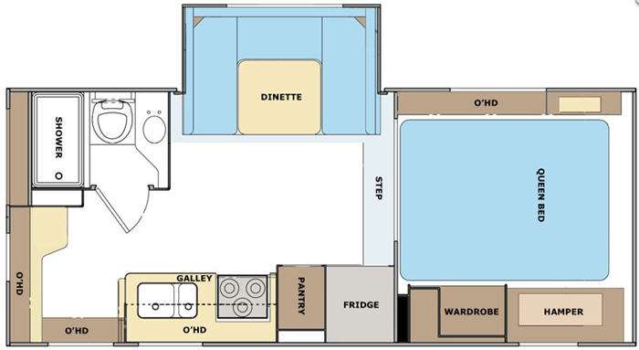 Floorplan - 2013 Lance 1191