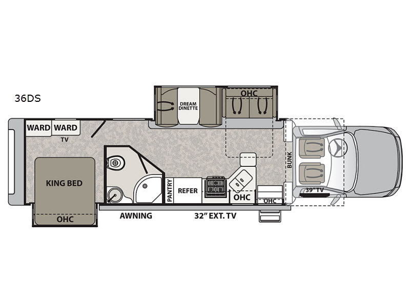 Floorplan - 2017 Dynamax Isata 5 36DS