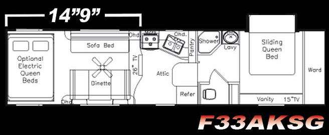 Floorplan - 2009 Eclipse Attitude F33AKSG
