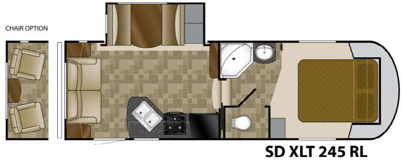 Floorplan - 2011 Heartland Sundance XLT 245RL