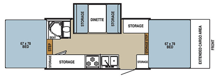 Floorplan - 2006 Starcraft  RT Series 36RT