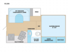 Floorplan - 2017 Adventurer LP (ALP) Adventurer Truck Campers 910DB