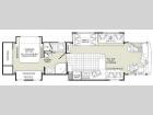 Floorplan - 2008 Fleetwood RV Expedition 38L