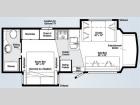 Floorplan - 2008 Winnebago Aspect 29H