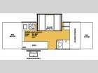Floorplan - 2007 Forest River RV Flagstaff Classic 625D