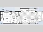 Floorplan - 2008 Winnebago Tour 40WD