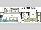 Floorplan - 2008 Forest River RV Cardinal LE 30RK
