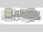 Floorplan - 2009 Monaco Diplomat 38 PDQ