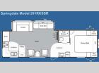 Floorplan - 2009 Keystone RV Springdale West 291RKSSR