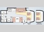 Floorplan - 2010 Winnebago View 24K