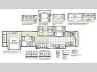 Floorplan - 2010 Fleetwood RV Discovery 40X