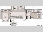 Floorplan - 2010 CrossRoads RV Cruiser CF31QB