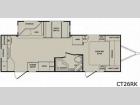 Floorplan - 2010 CrossRoads RV Cruiser CT26RK