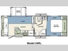 Floorplan - 2011 Forest River RV Wildcat 24RL