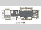 Floorplan - 2011 Forest River RV Berkshire 390BH