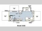 Floorplan - 2011 Forest River RV Rockwood Roo 233S
