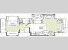 Floorplan - 2006 Fleetwood RV Discovery 39 L
