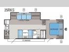 Floorplan - 2011 Jayco Jay Flight G2 25RKS