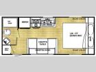 Floorplan - 2011 Gulf Stream RV Ameri-Lite 21MB