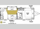 Floorplan - 2006 Forest River RV Wildwood LE 25RKS LE