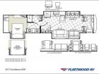 Floorplan - 2011 Fleetwood RV Providence 42W