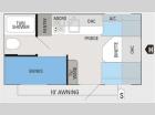 Floorplan - 2011 Jayco Jay Flight Swift SLX 154BH