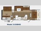 Floorplan - 2012 Prime Time Manufacturing Tracer 3150BHD