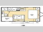 Floorplan - 2012 Coachmen RV Catalina 21BH Lite