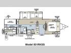 Floorplan - 2012 Forest River RV Flagstaff Classic Super Lite 831RKSS